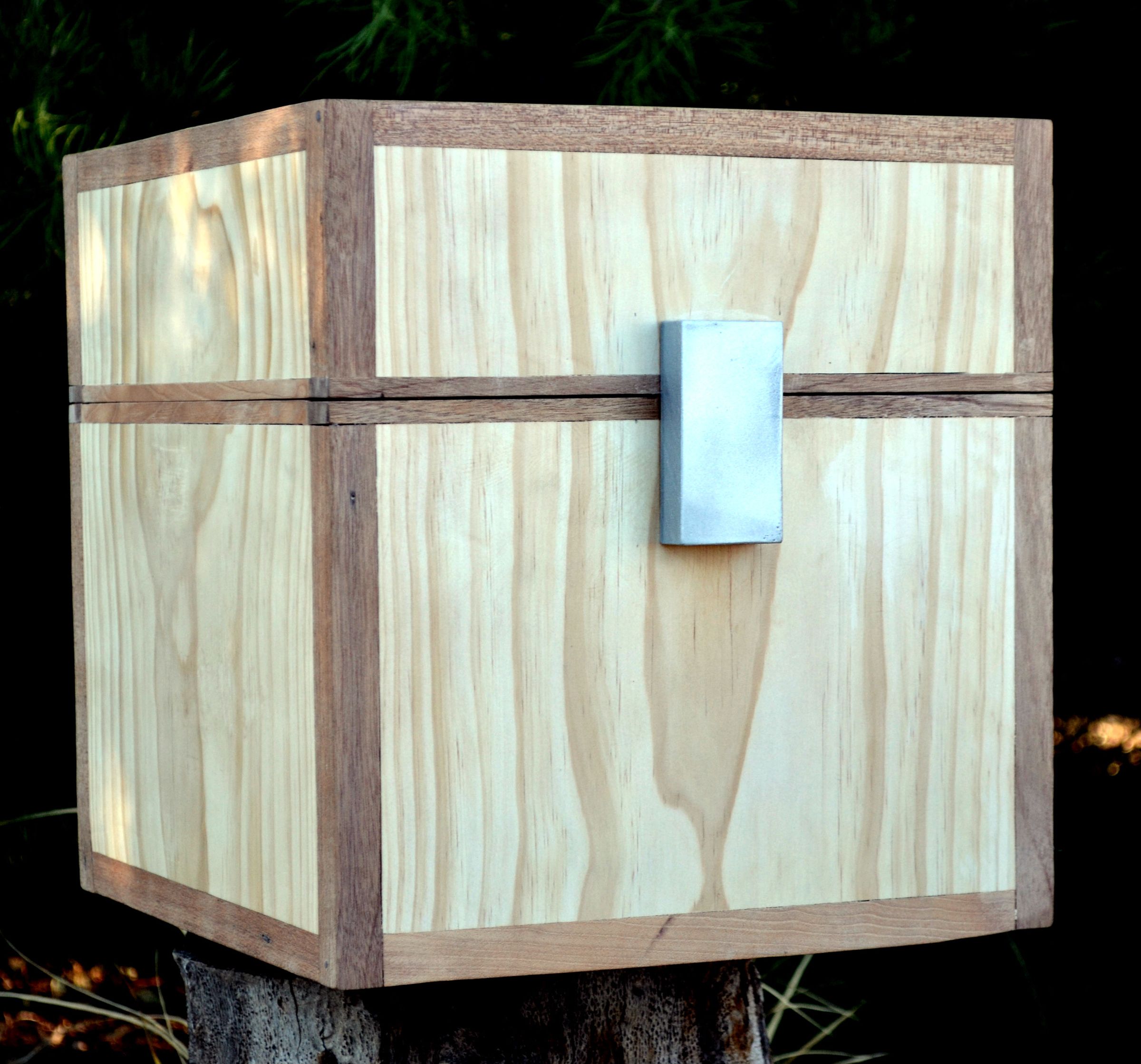 How To Reallife Wooden Minecraft Chest!!! 16 Steps (with Pictures