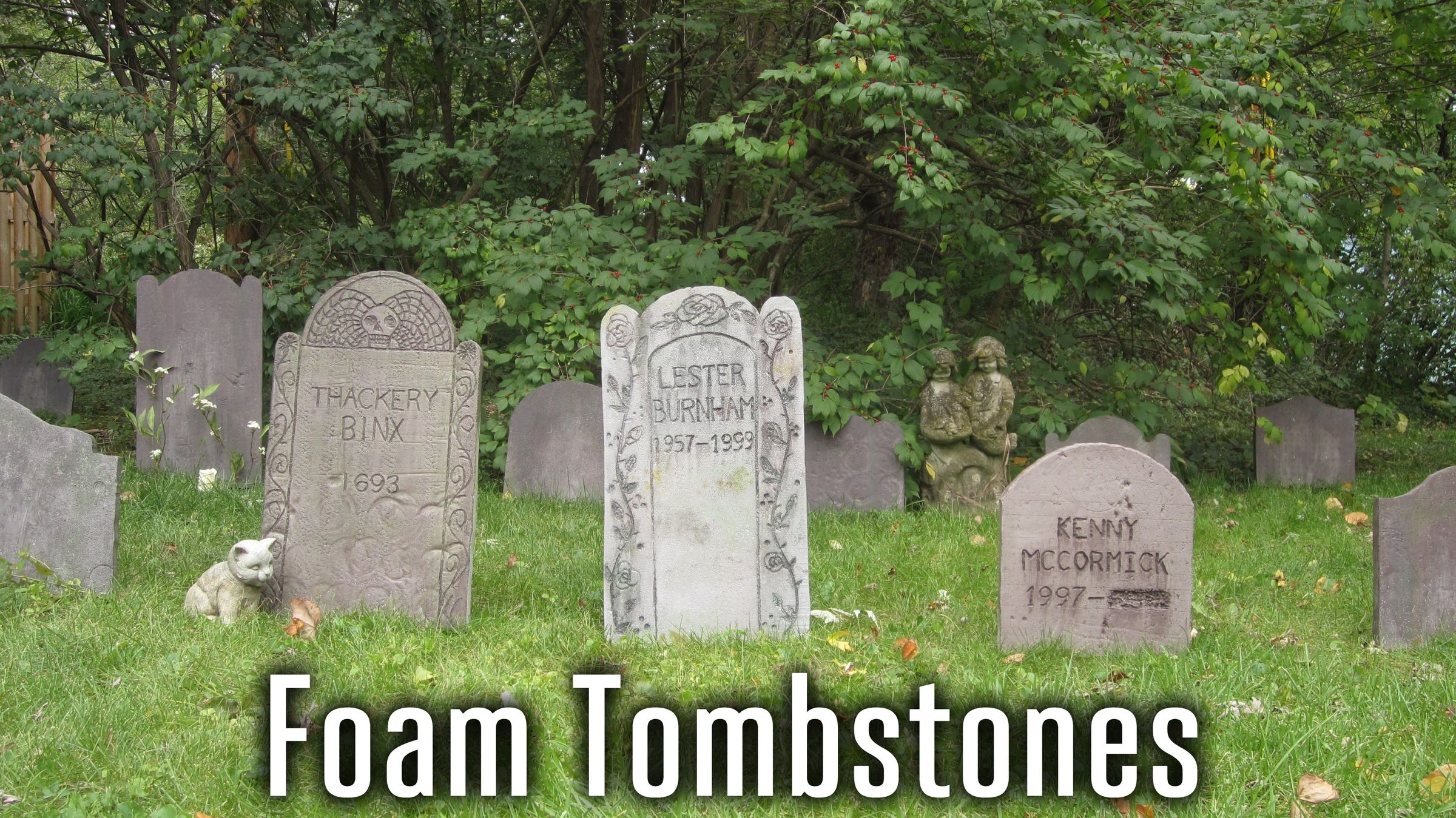 Decorative Halloween Tombstones 13 Steps Instructables