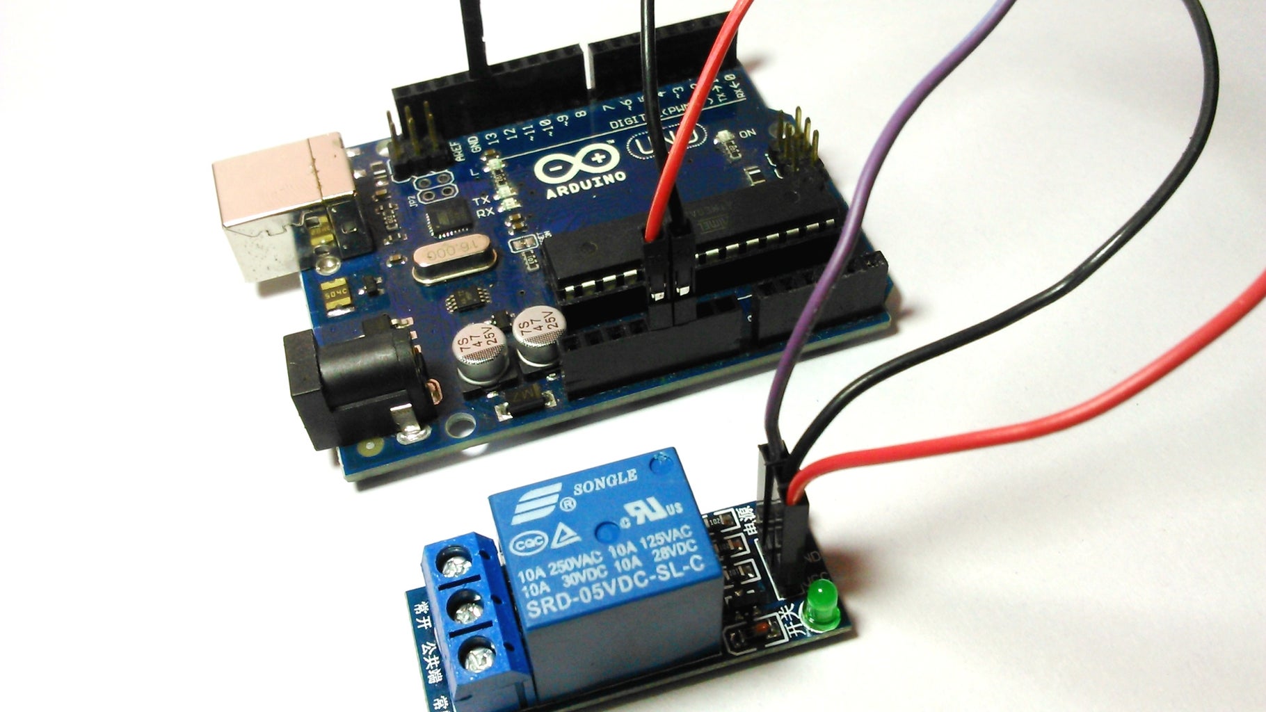 Control Your Home Appliances Using Arduino and Relay : 4 Steps (with ...