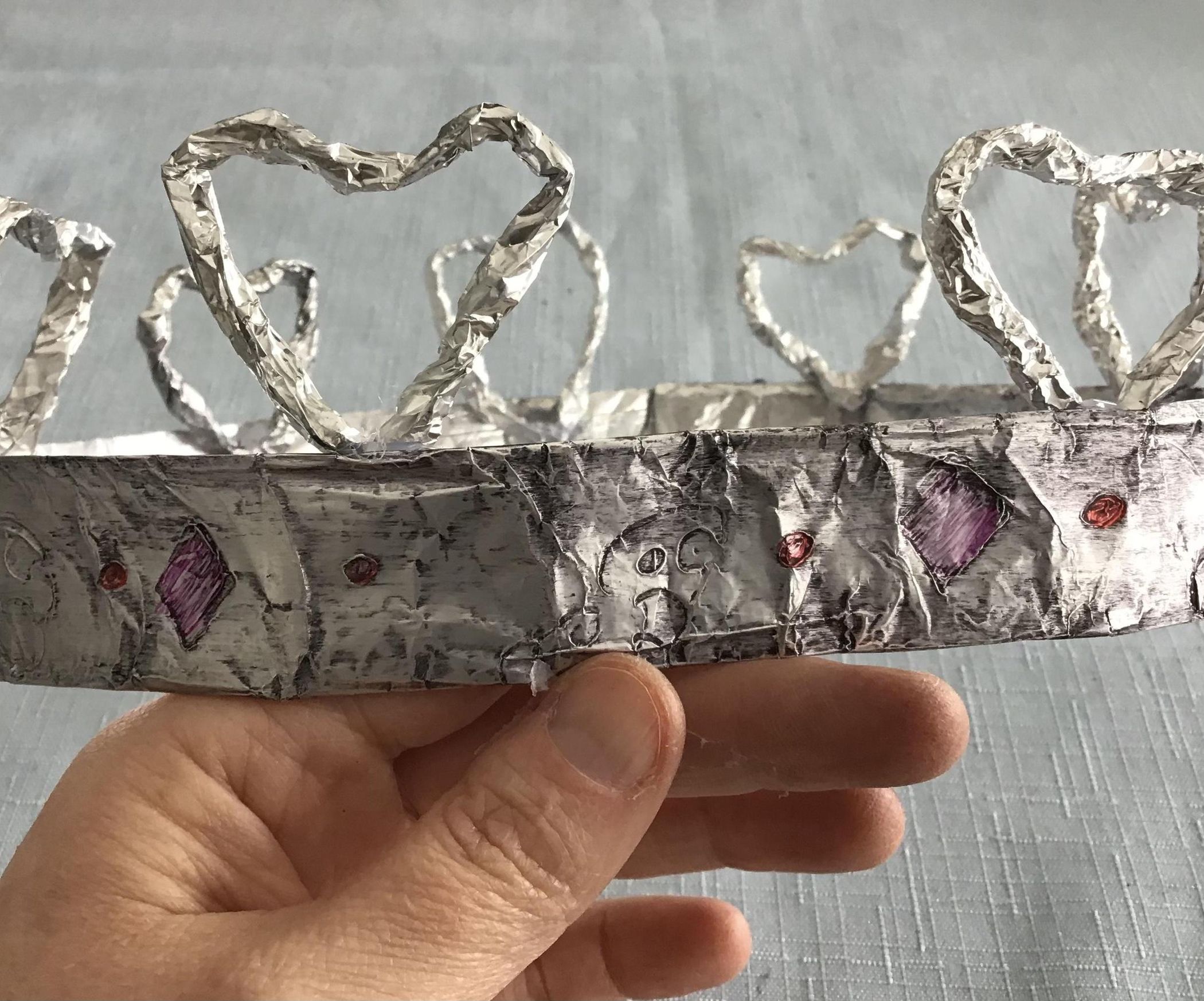 Tin Foil Crown 6 Steps (with Pictures) Instructables