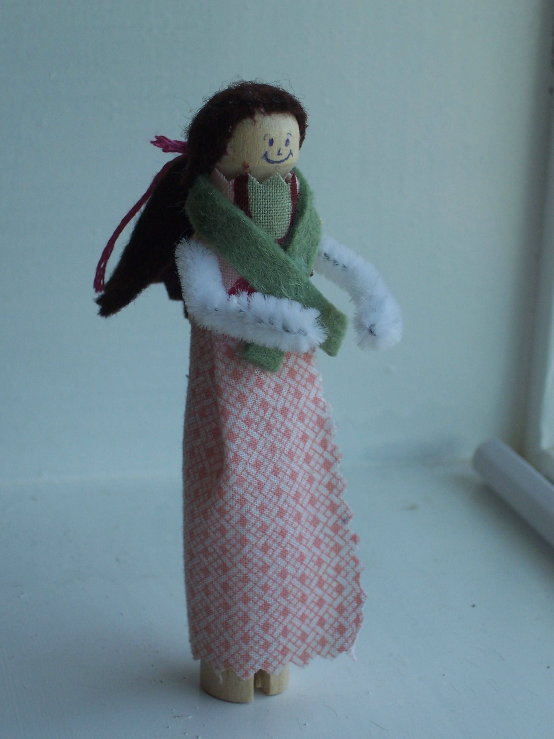 mexican clothespin doll