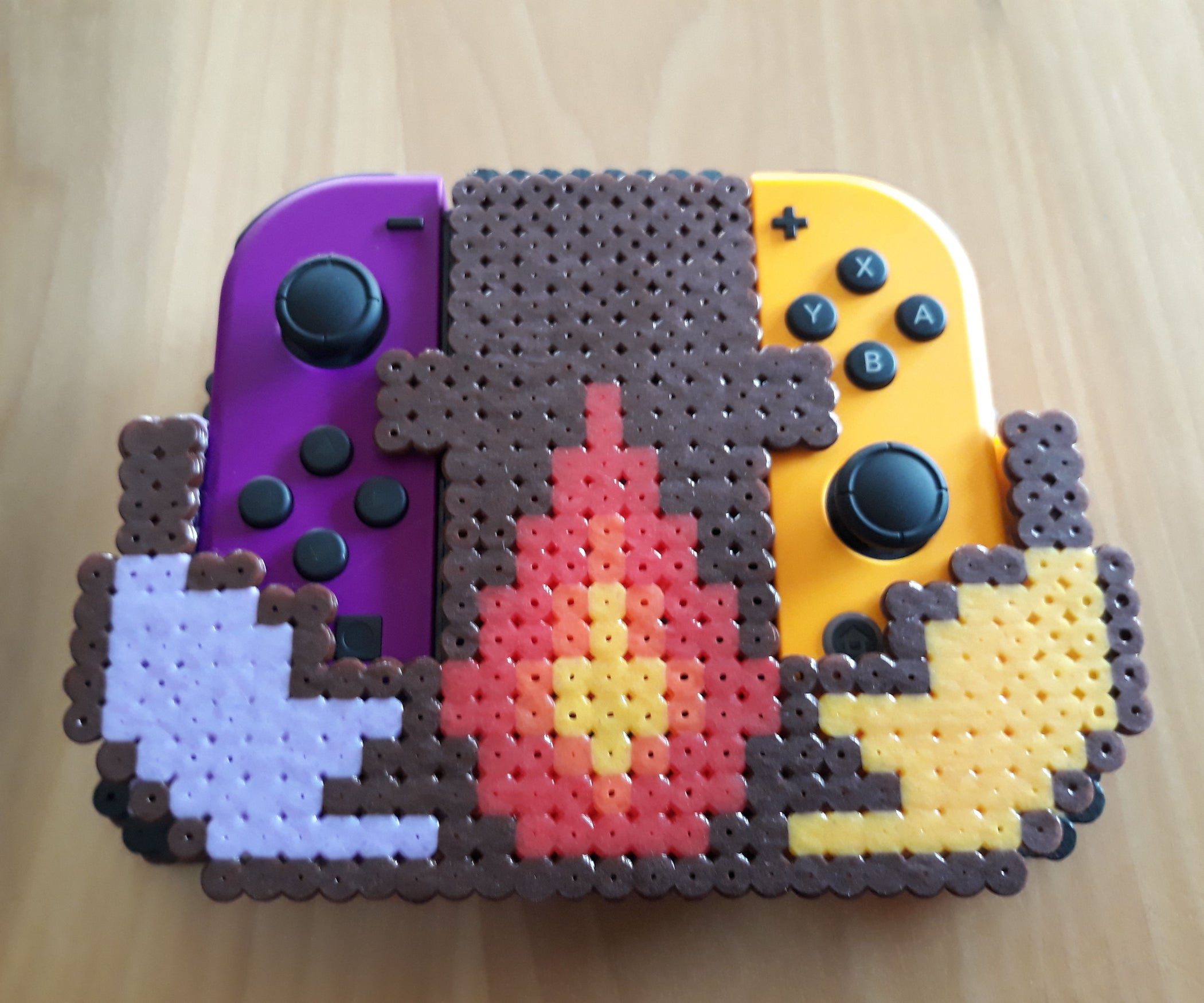 Fuse Bead Grip for Nintendo Switch JoyCon 6 Steps Instructables