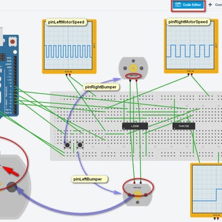 Floor Vacuum Cleaner Robot - Controlled by Arduino With Motor Shield ...