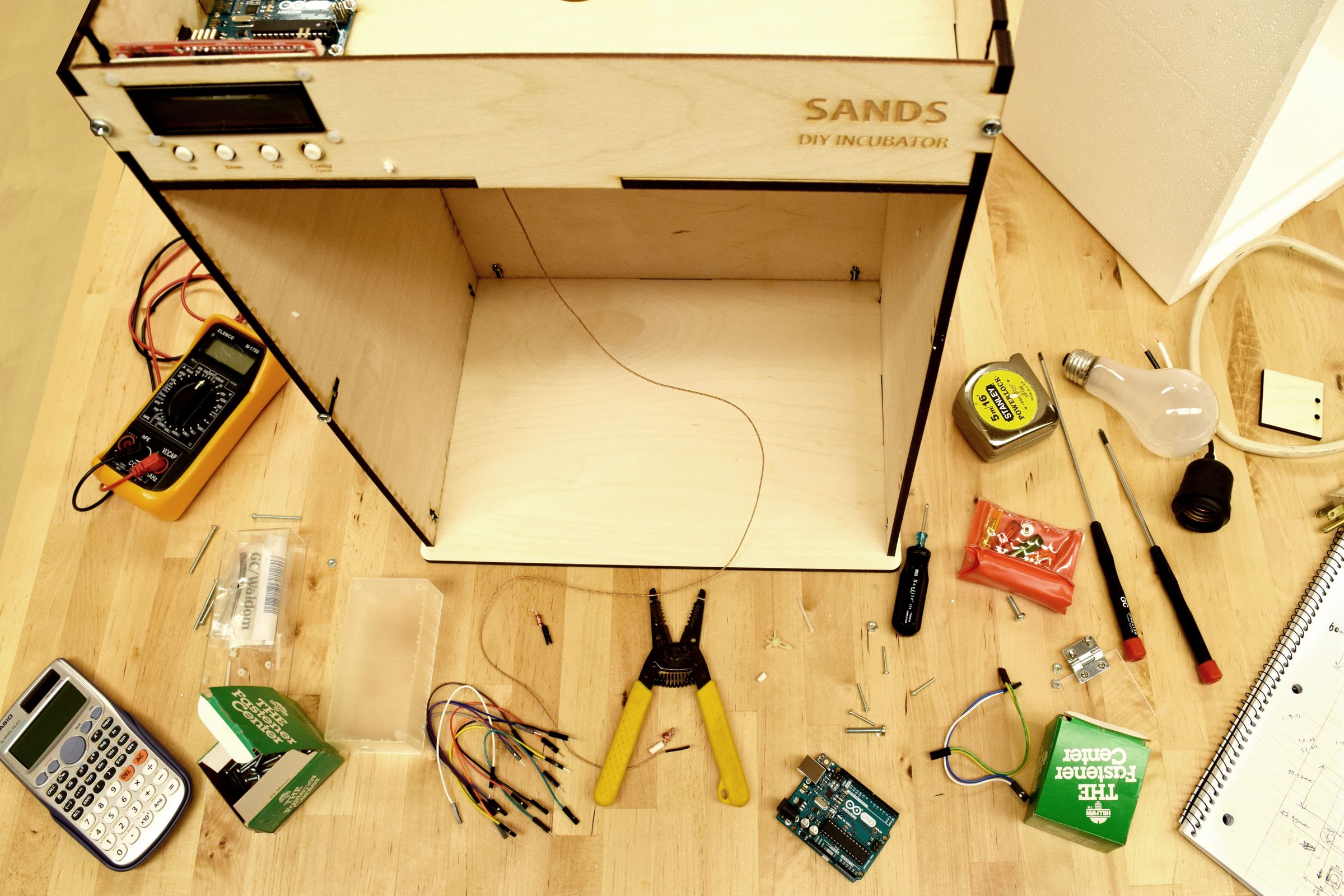 Low Cost and Accurate Incubator for DIY Biology 8 Steps Instructables