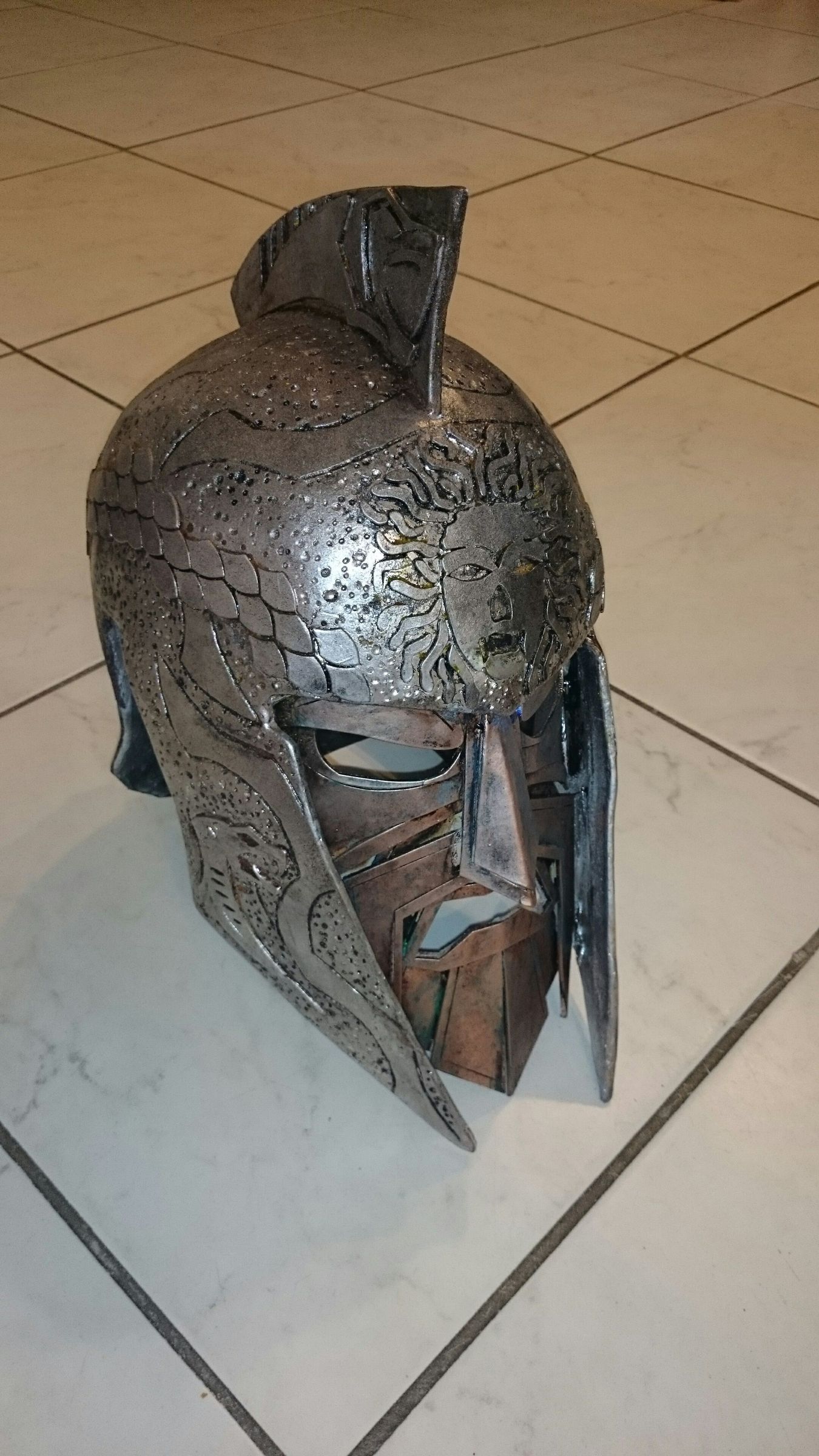 medusa guard helmet DIY Project DIY Project Image