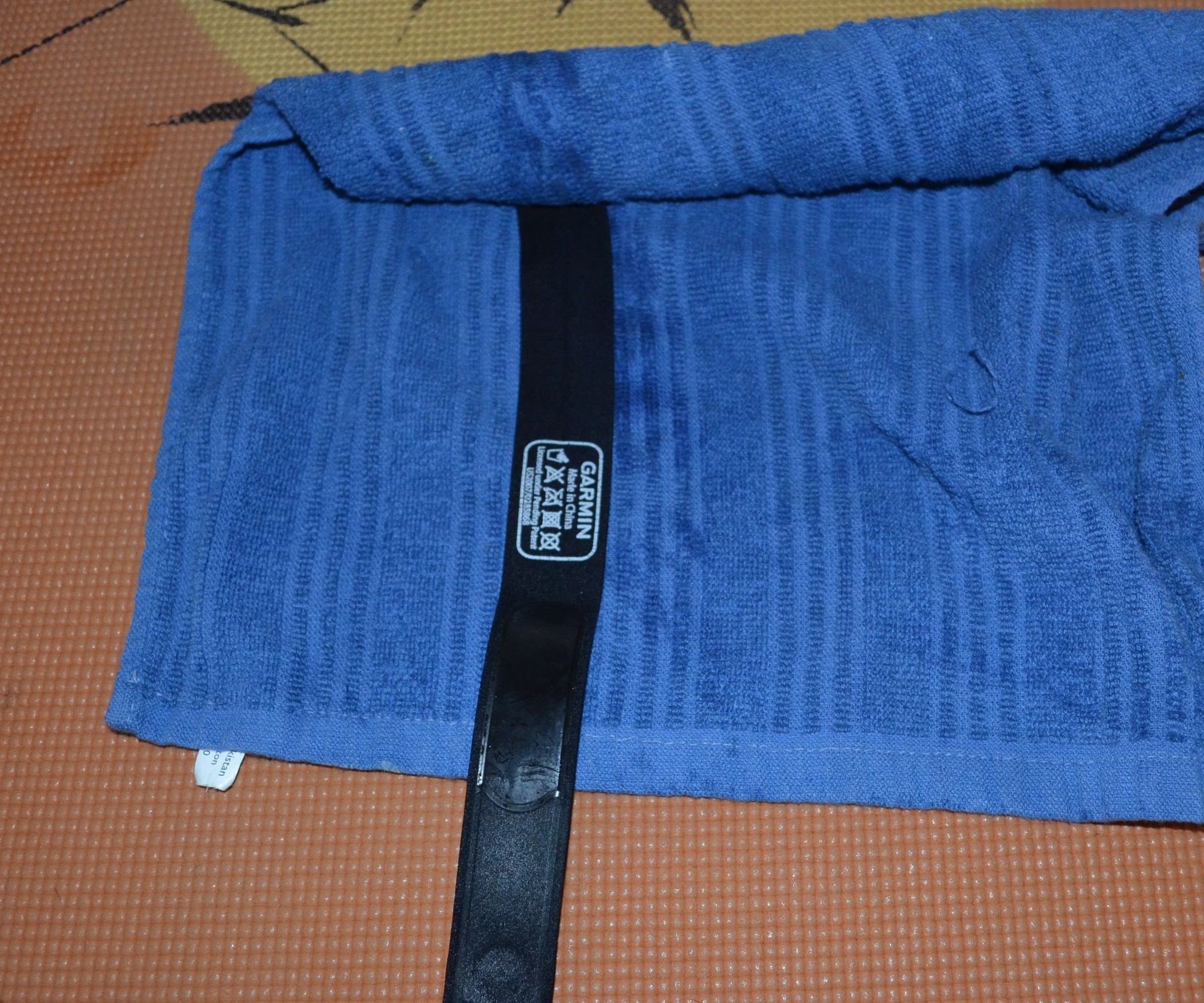 cleaning garmin watch strap