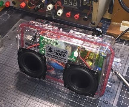 DIY Pelican 1050 Bluetooth Speaker Dayton Audio