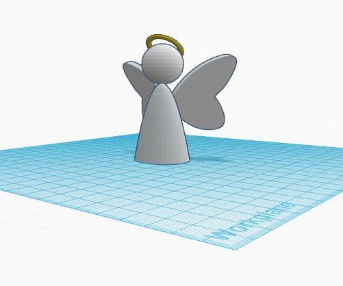 3d angel ornament DIY Project DIY Project Image