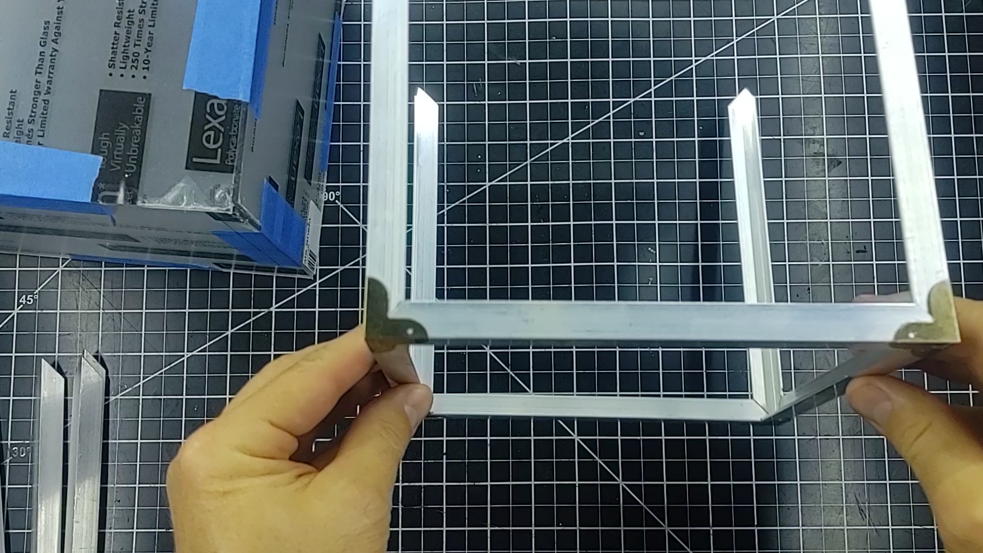 Make an EASY Infinity Mirror Cube | NO 3D Printing and NO Programming ...