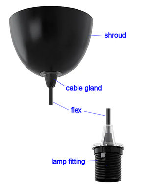 Easy Concrete Lamp From Parts 5 Steps Instructables Easy Concrete Lamp From Parts 5, What Are The Parts Of A Light Fixture Called