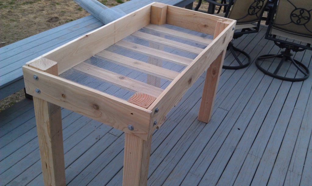 Diy Raised Bed Planter 16 Steps With Pictures Instructables Diy Raised Bed Planter 16 Steps With, Elevated Raised Garden Bed Plans Pdf
