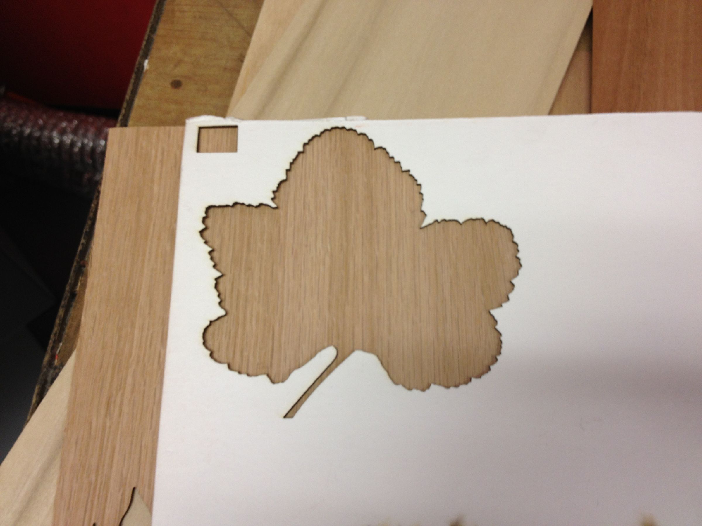 Inlay Leaf Design With Laser Cutter : 13 Steps (with Pictures ...
