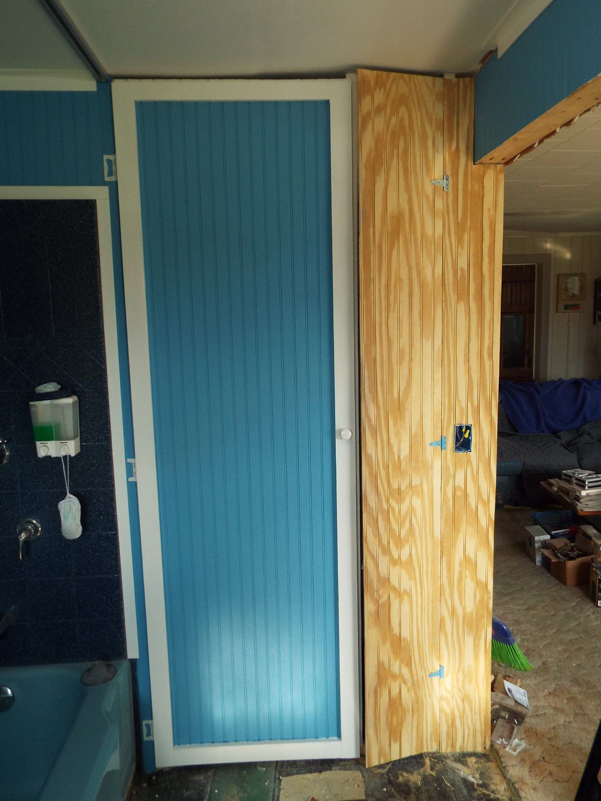 Bathroom Linen & Broom Closet From Wasted Space 11 Steps (with
