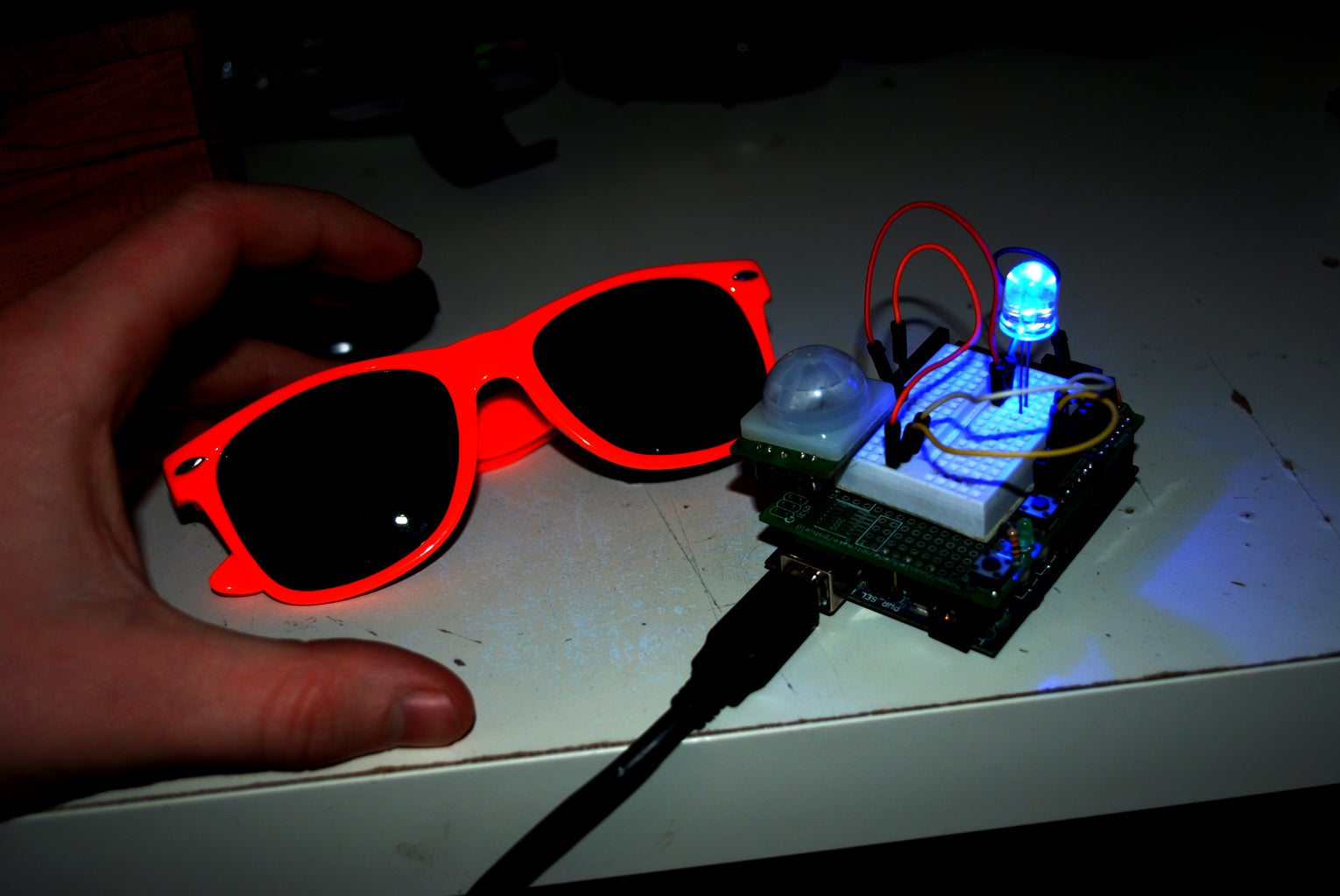 Arduino Basics: PIR Sensors : 4 Steps (with Pictures) Circuit Diagram