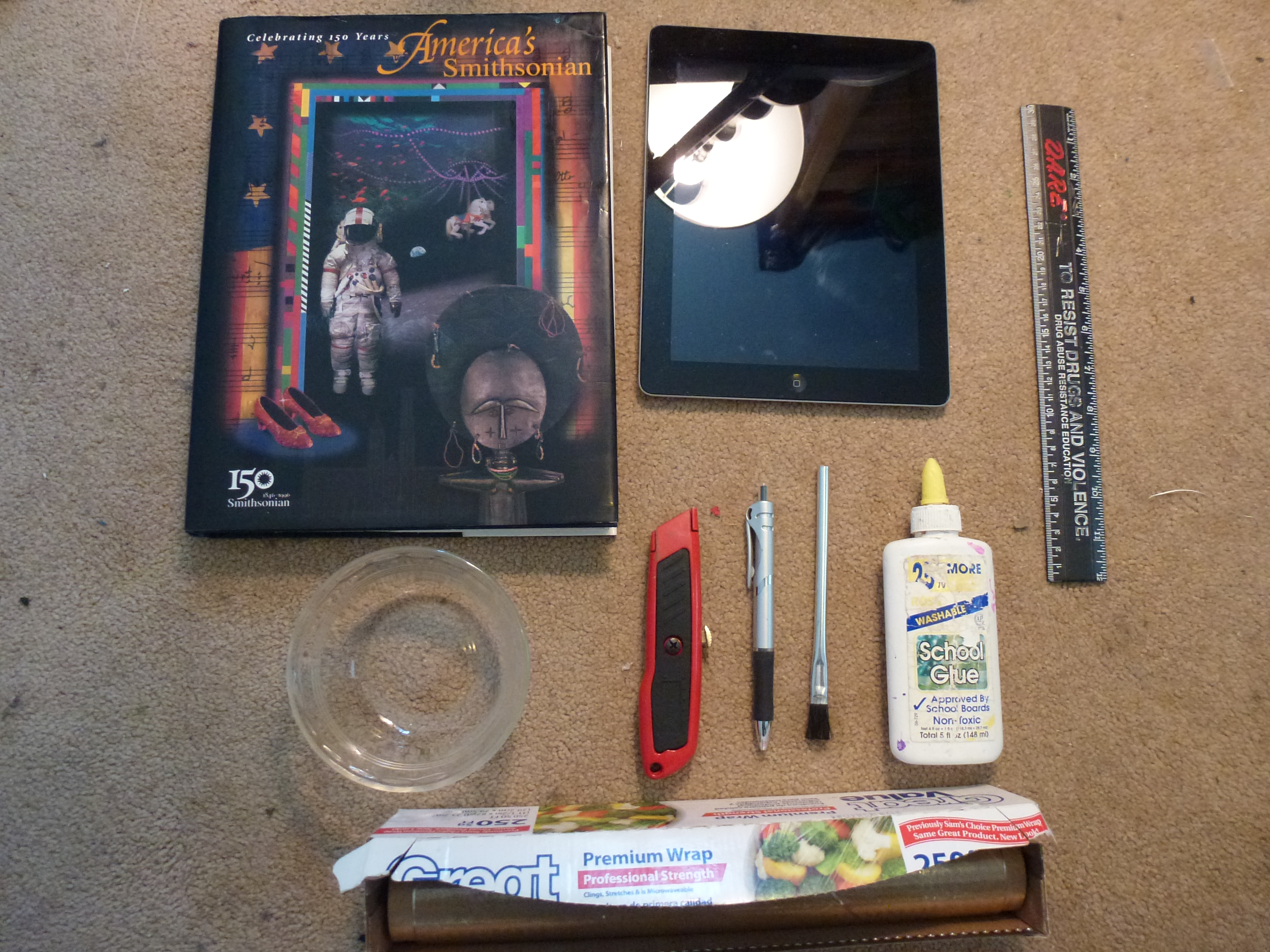 Secret Book Camera Combine an Ipad and a Book to Make a Hidden Spy