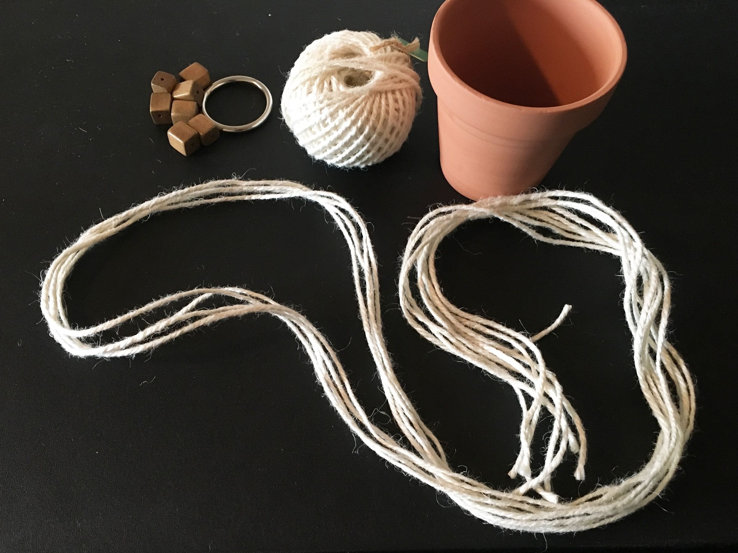 Macrame Plant Hanger for Beginners 3 Steps (with Pictures
