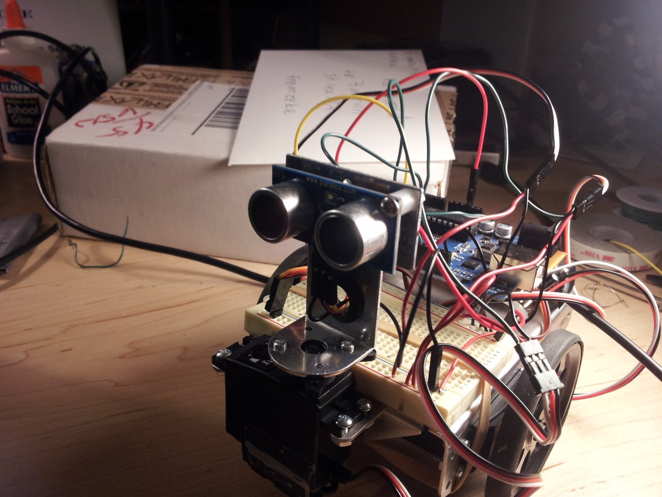 How to Make an Obstacle Avoiding Arduino Robot : 10 Steps (with ...