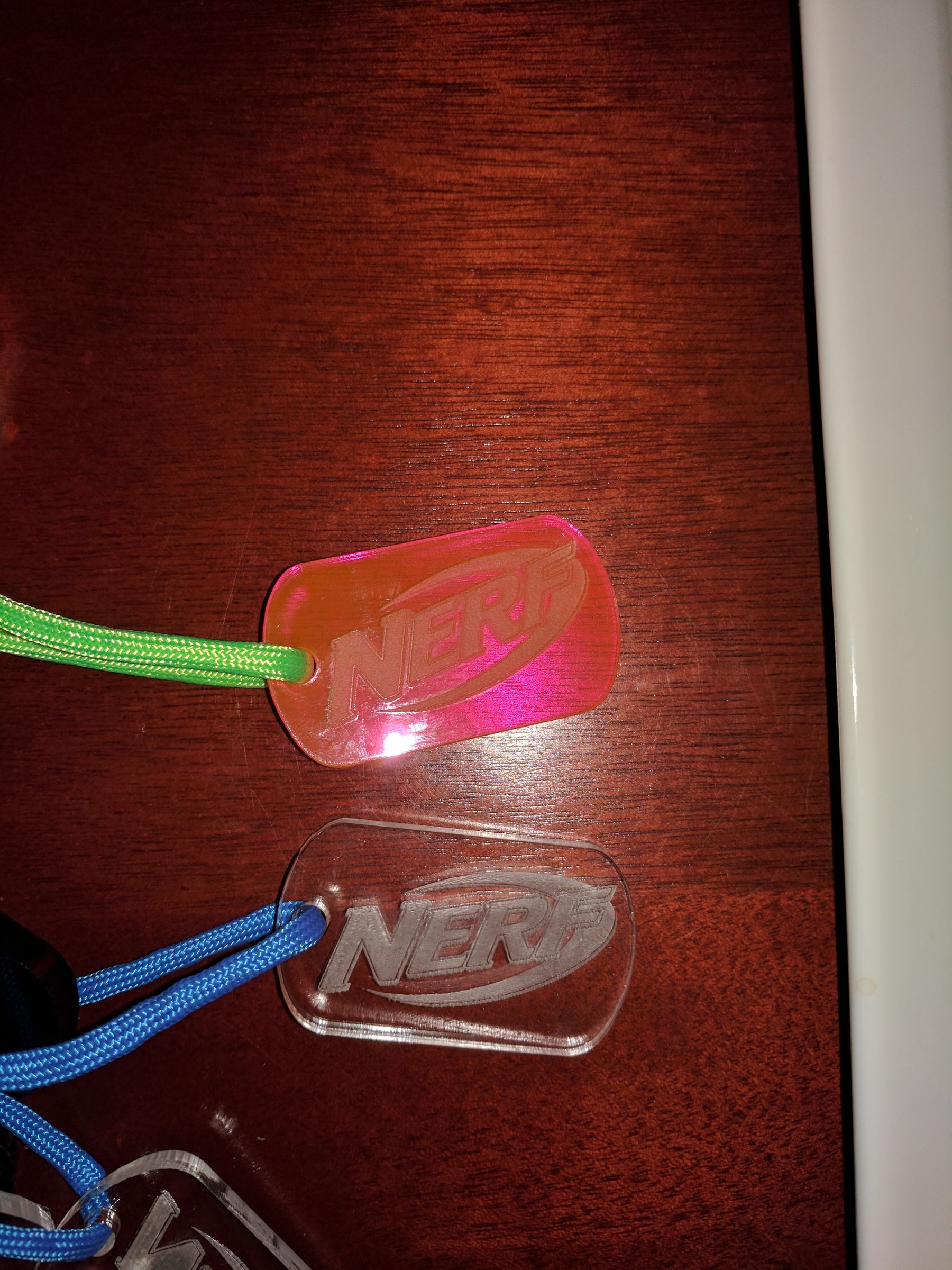 nerf dog tags