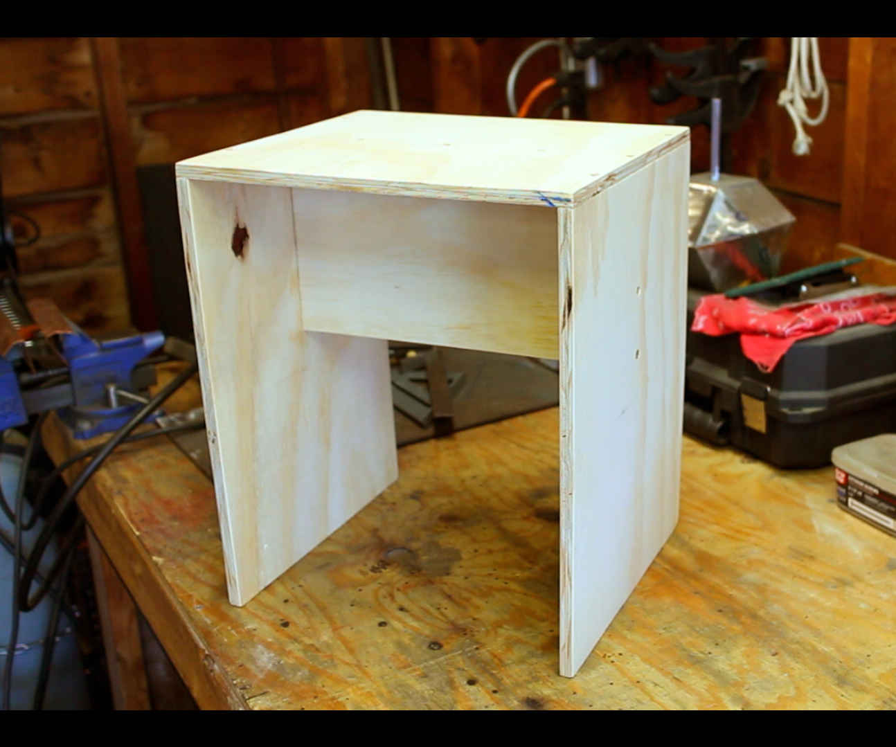 Simple Plywood Stool 8 Steps Instructables