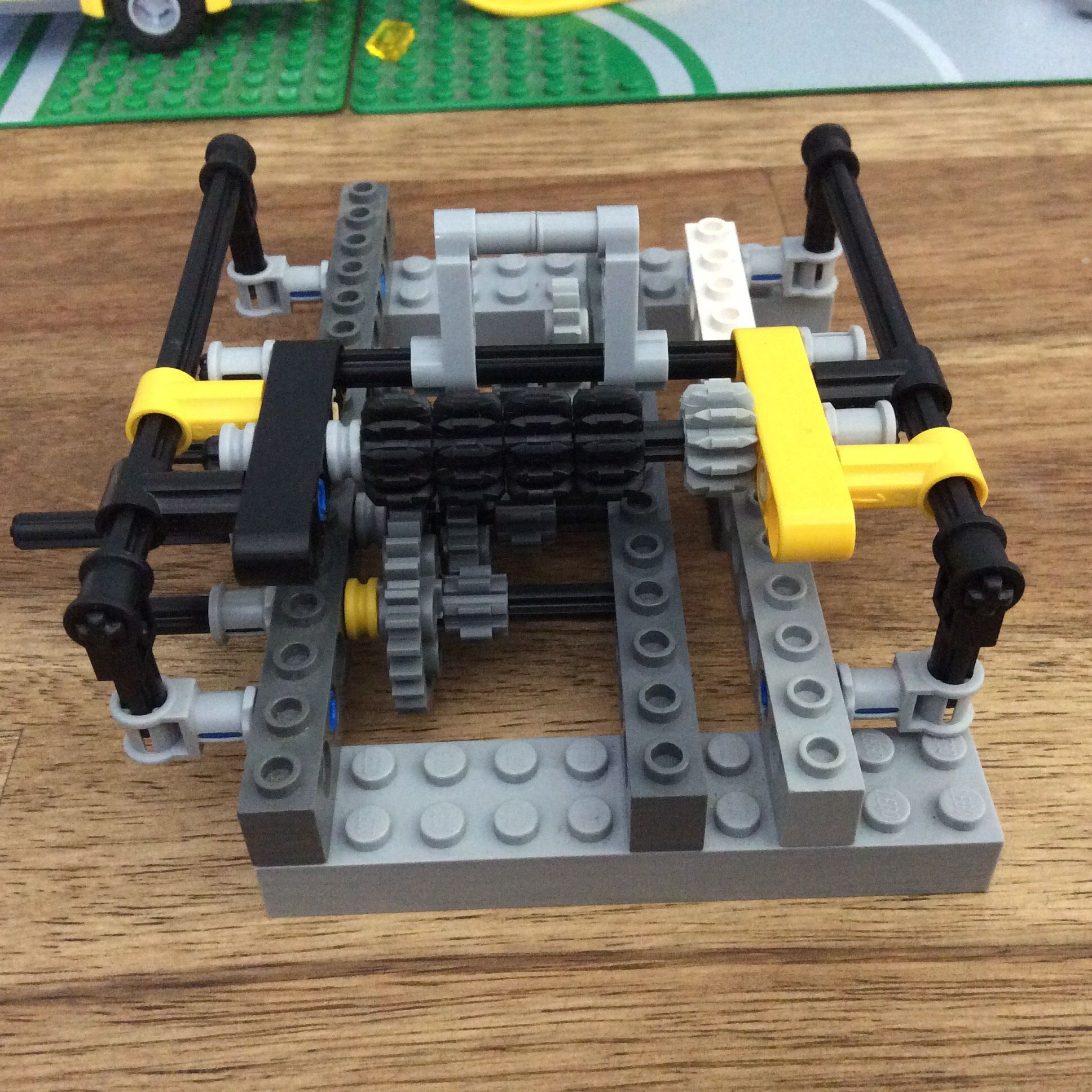 How to Make an Easy Customisable Lego Transmission Part 1 4 Steps Instructables