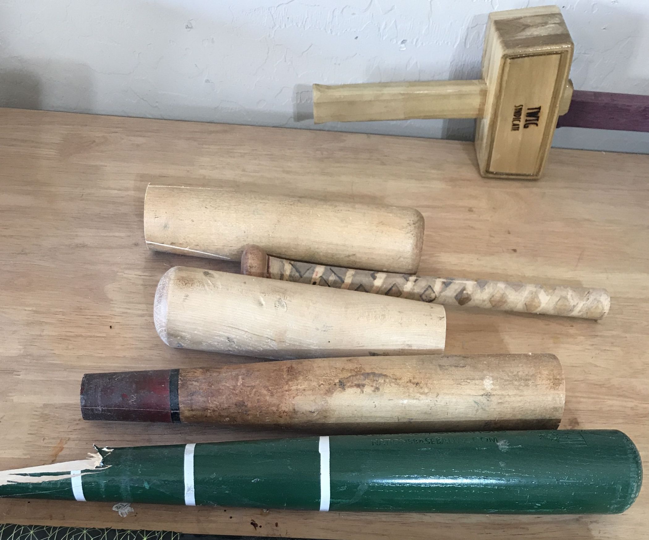 Broken Baseball Bat Golf Putter 8 Steps Instructables