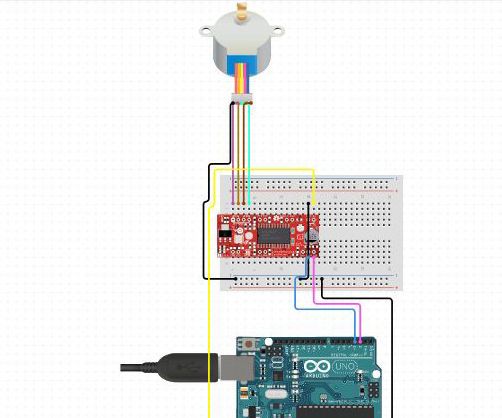 DIY guide for Interfacing Stepper Motor With Arduino Uno with step-by-step instructions