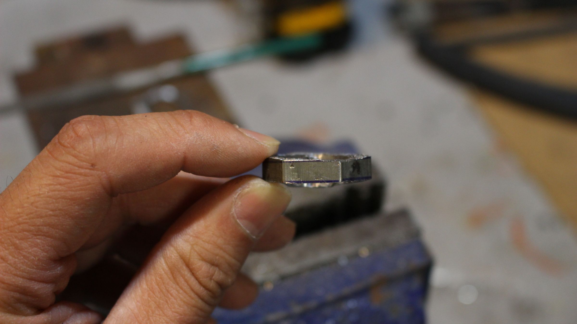 Make a Ring From a Nut 10 Steps (with Pictures) Instructables