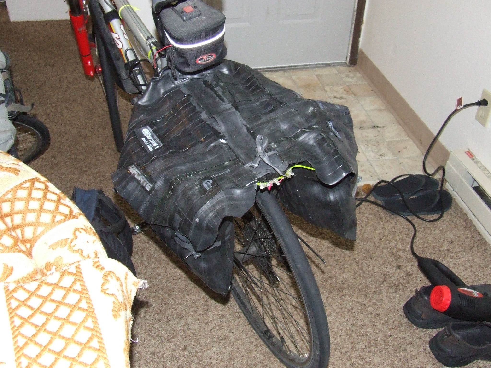 Inner Tube Bicycle Pannier
