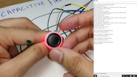 Interfacing Capacitive Fingerprint Sensor With Arduino UNO : 7 Steps ...