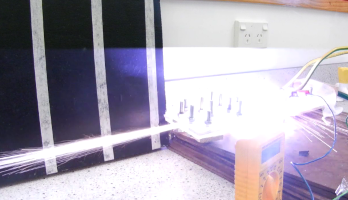 1kj homemade railgun DIY Project DIY Project Image