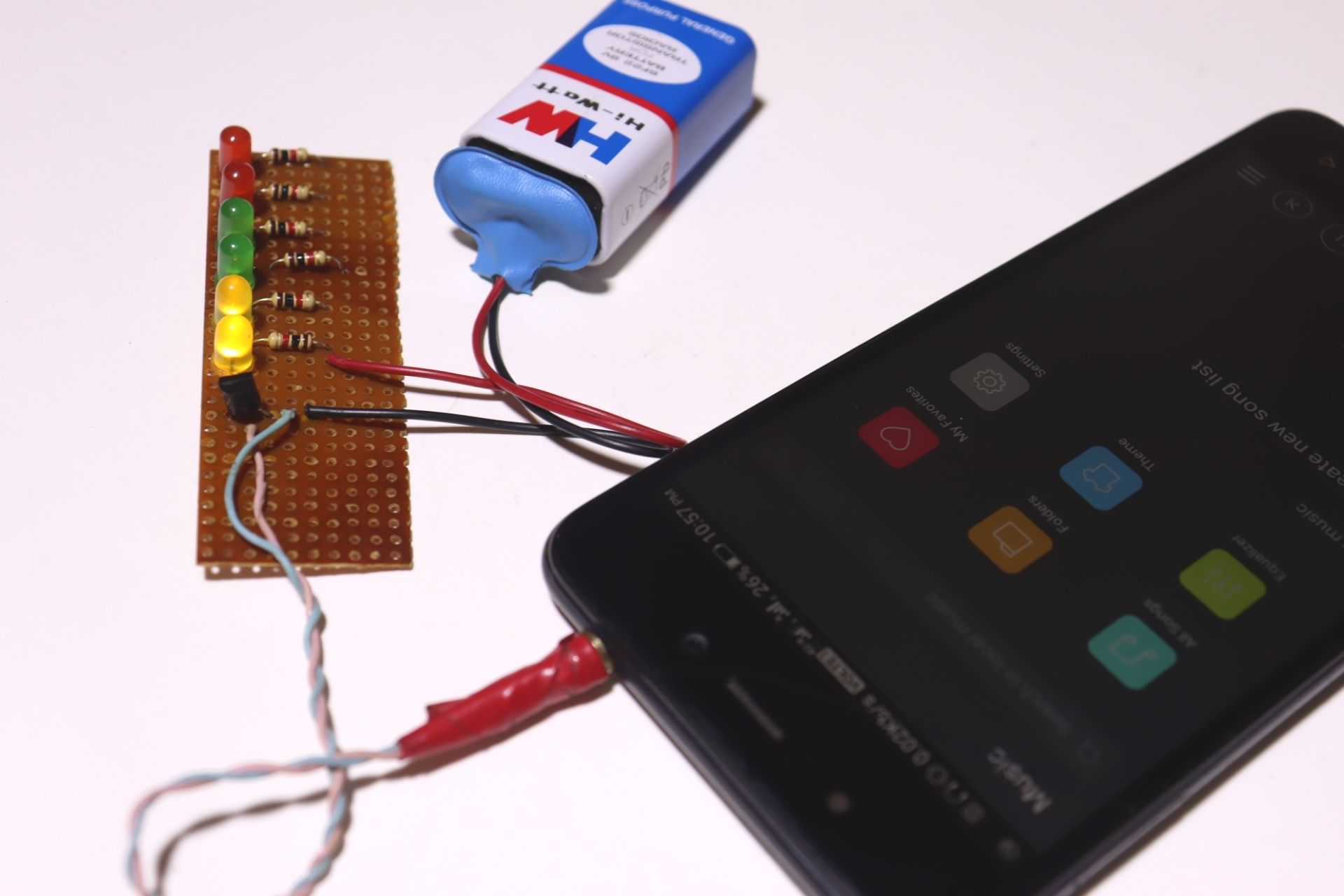 How to Make VU Meter Using Transistor 10 Steps Instructables