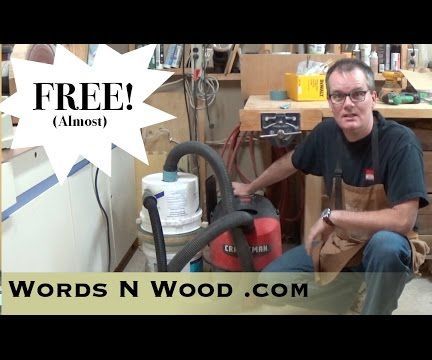 almost free cyclone separator, from two buckets DIY Project DIY Project Image