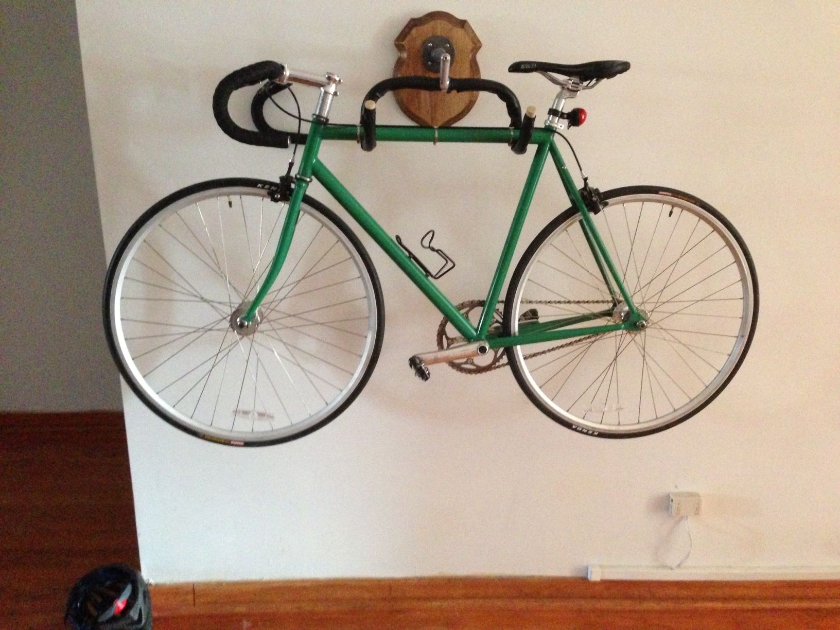 Recycled Handlebar Bike Rack 6 Steps Instructables