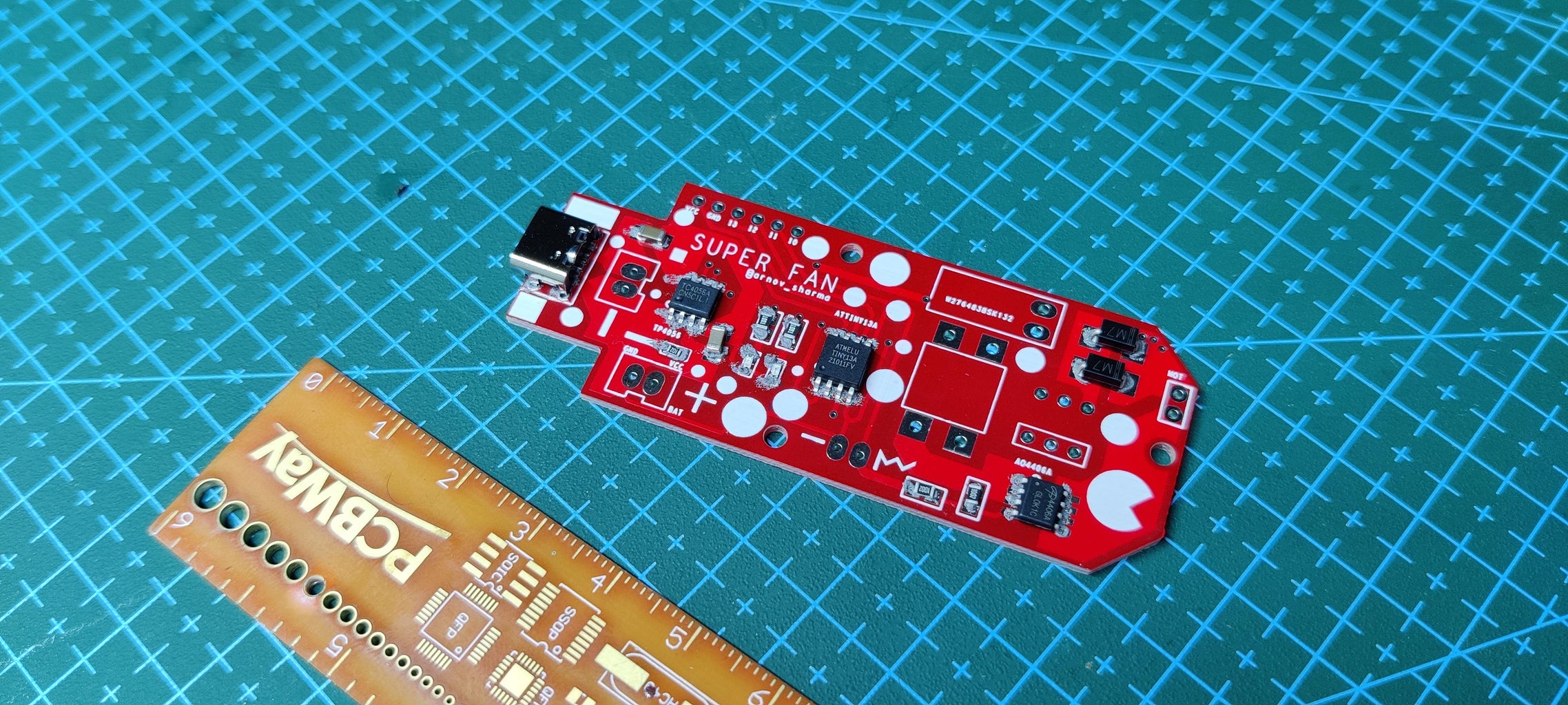 DIY Handheld Fan : 17 Steps (with Pictures) Circuit Diagram