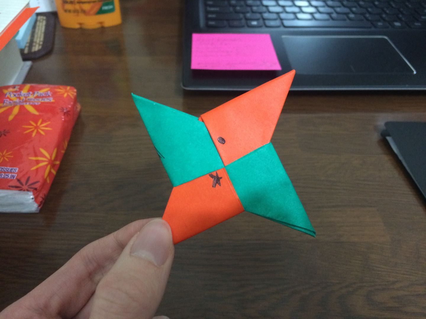Origami Shuriken : 11 Steps (with Pictures) - Instructables