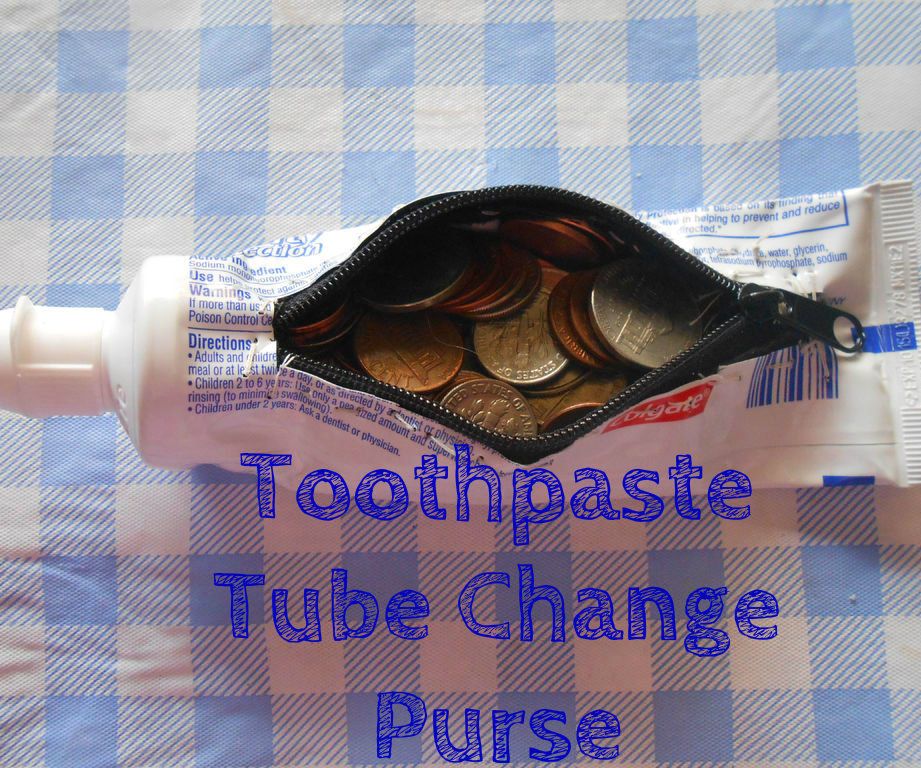 Toothpaste Tube Change Purse 