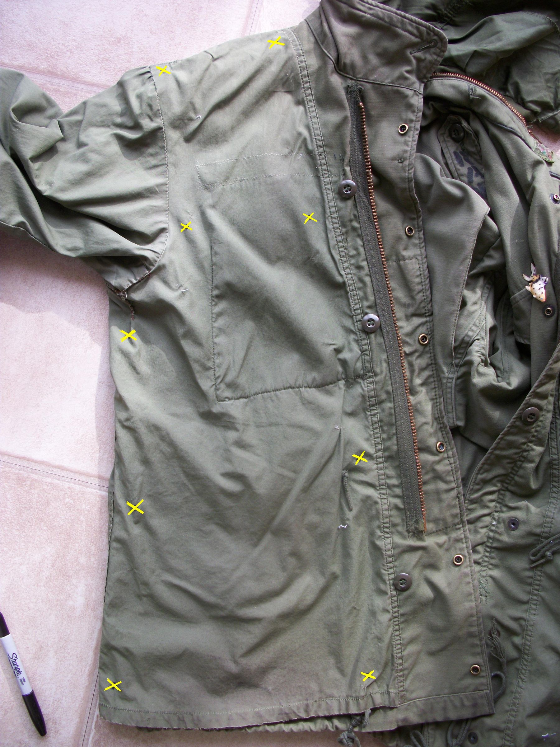 Removable Winter Jacket Liner : 7 Steps 