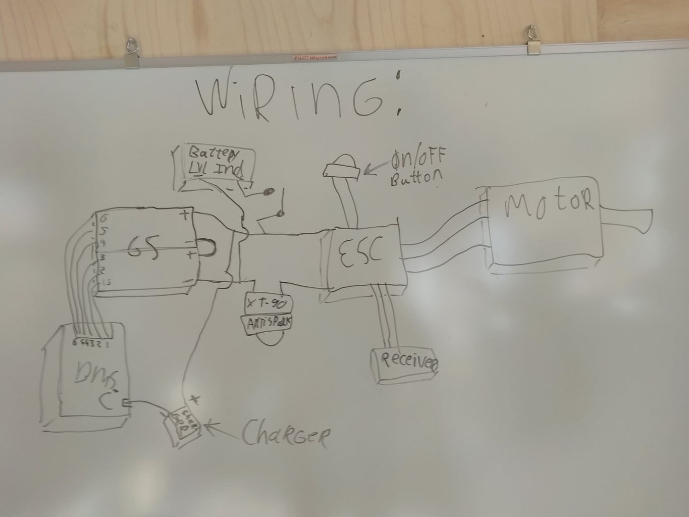 Diy Electric Skateboard : 14 Steps (with Pictures) Circuit Diagram