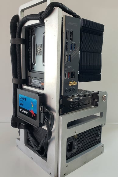 Open Frame Mini Itx Pc 5 Steps With Pictures Instructables