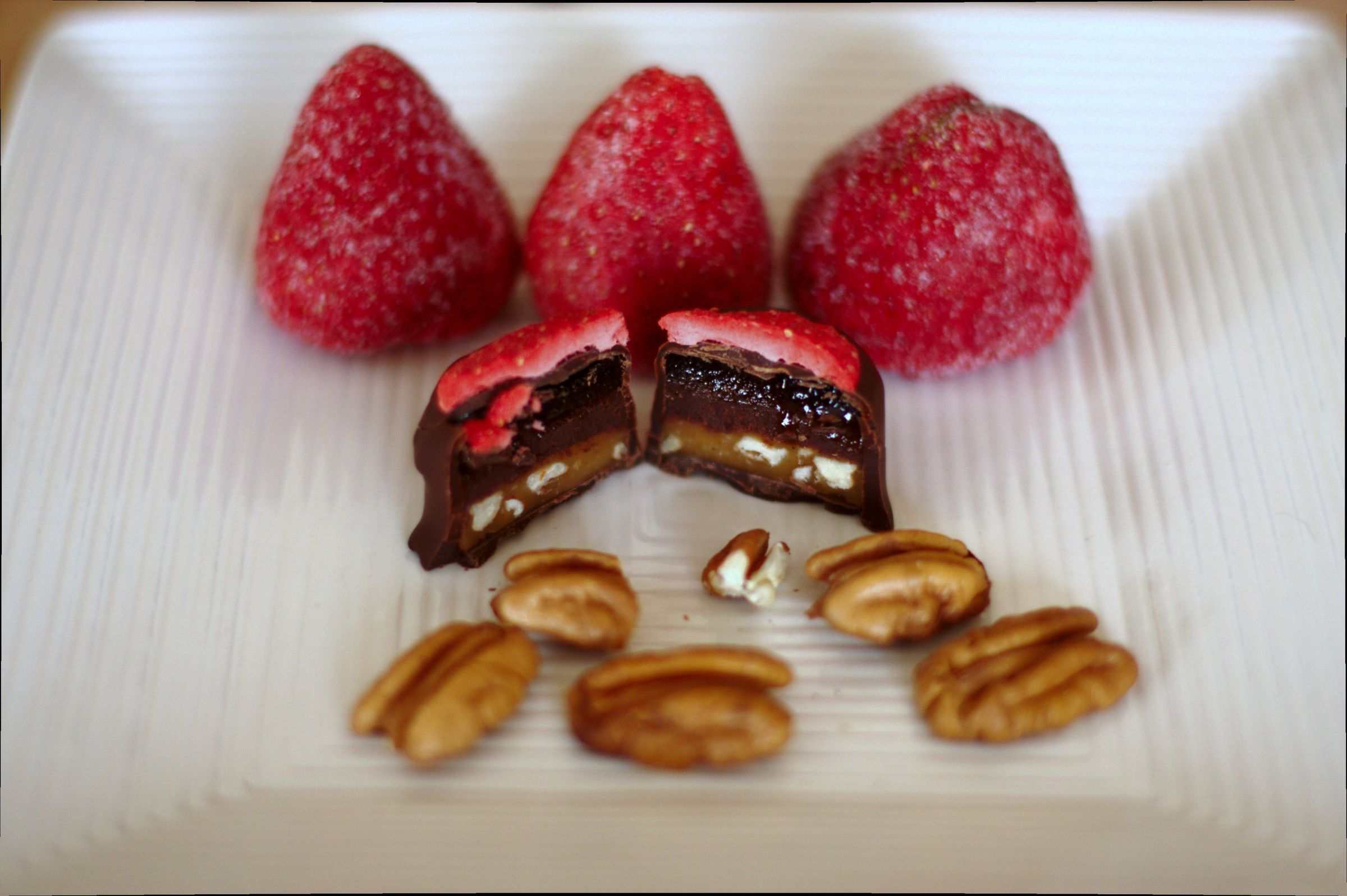 Step-by-step guide for strawberry balsamic turtle truffles DIY Project DIY project