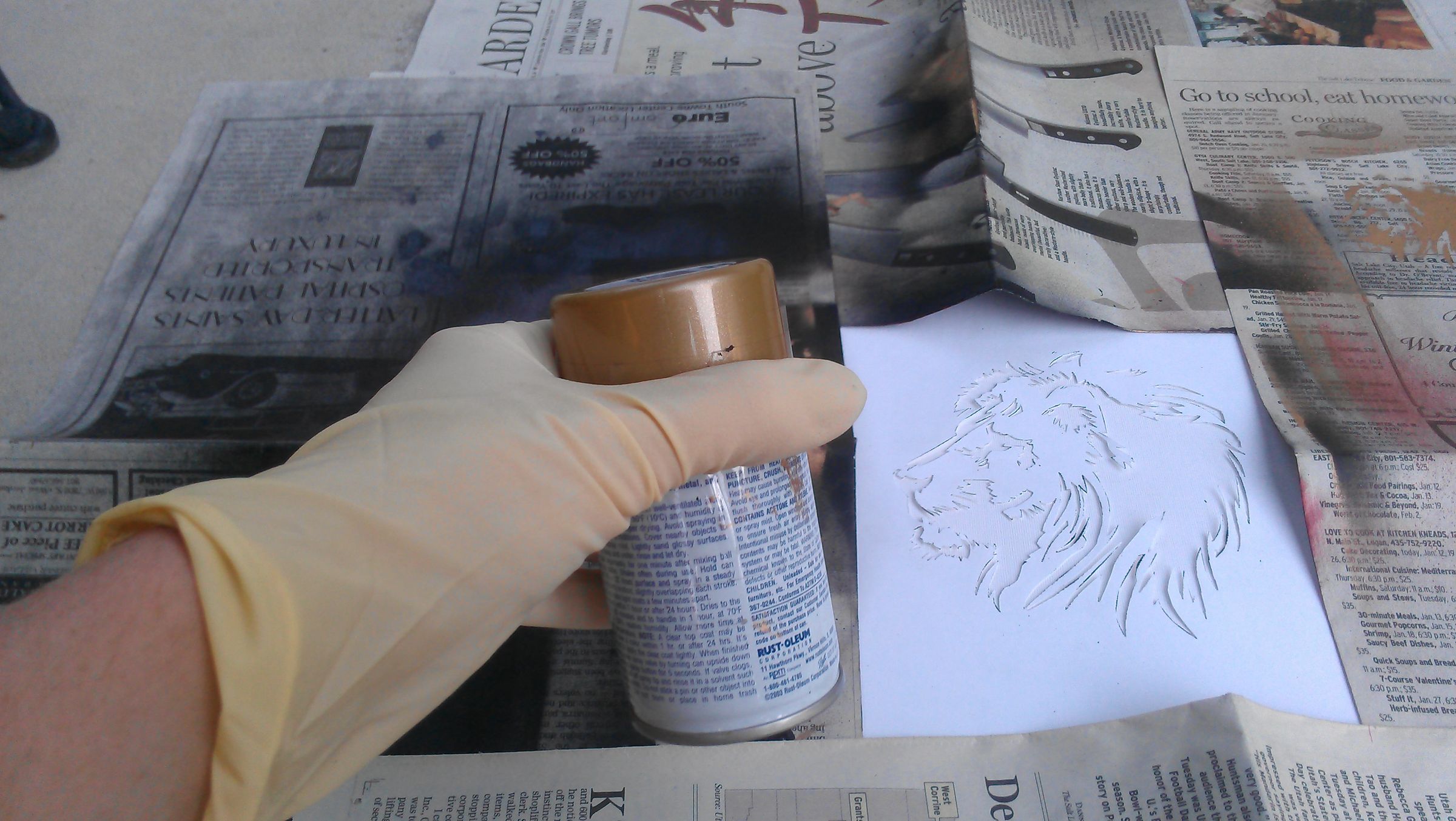 Spray Paint Stencils 4 Steps (with Pictures) Instructables