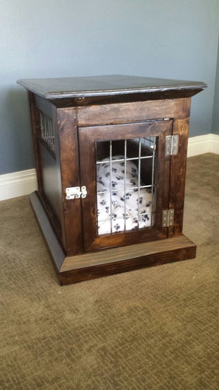 Dog Kennel End Table 13 Steps With Pictures Instructables Dog Kennel End Table 13 Steps With Pictures Instructables