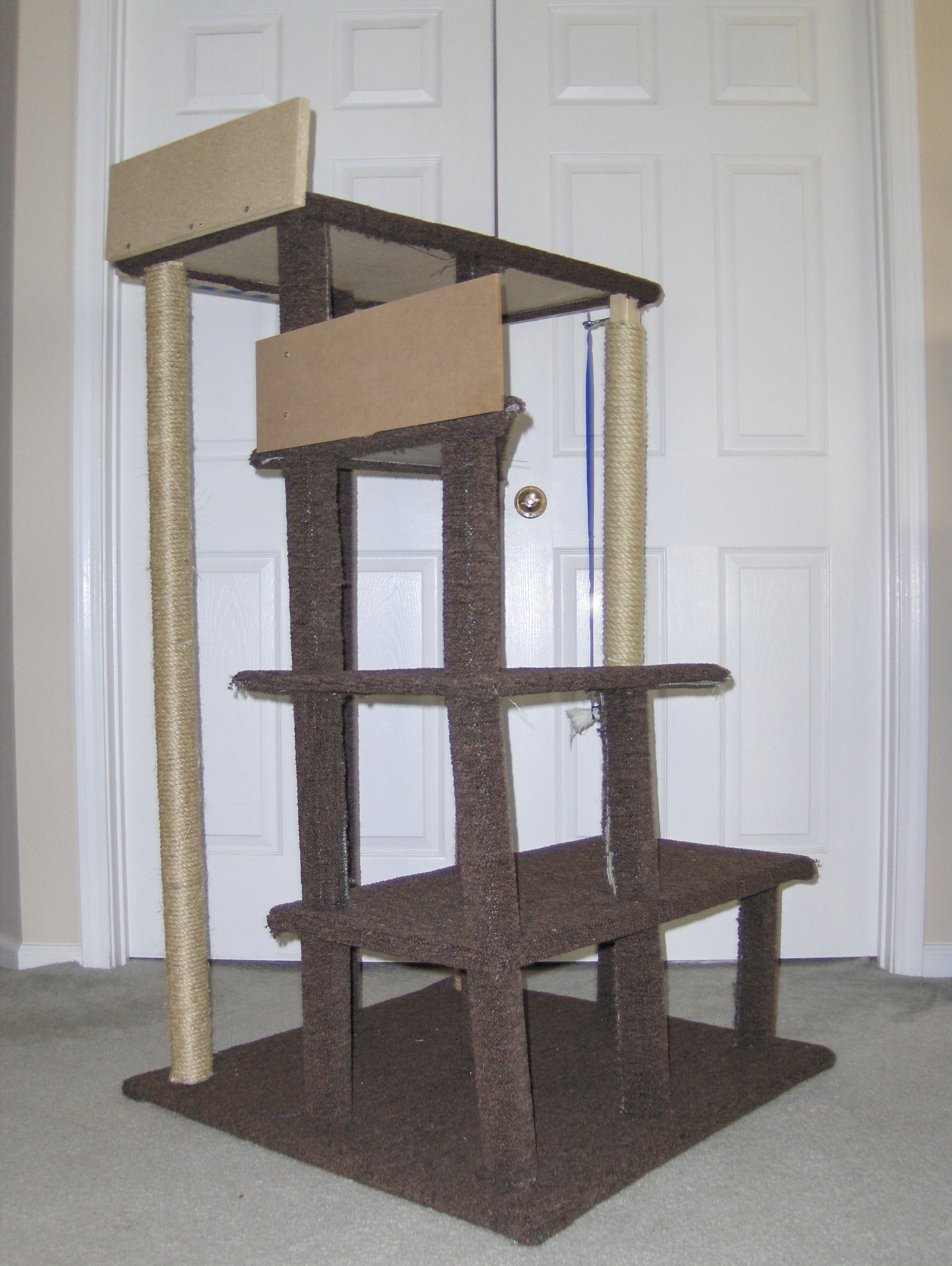 MultiLevel Cat Tree 7 Steps Instructables