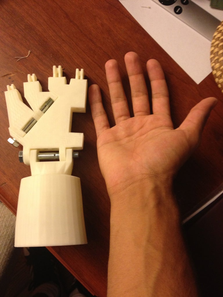 DIY Robotic Hand Controlled by a Glove and Arduino : 8 Steps (with ...
