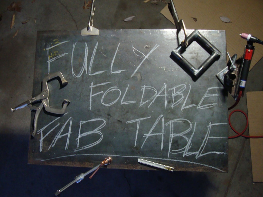 Portable Welding Fabrication Table 6 Steps With Pictures Instructables Portable Welding Fabrication Table 6 Steps With Pictures Instructables