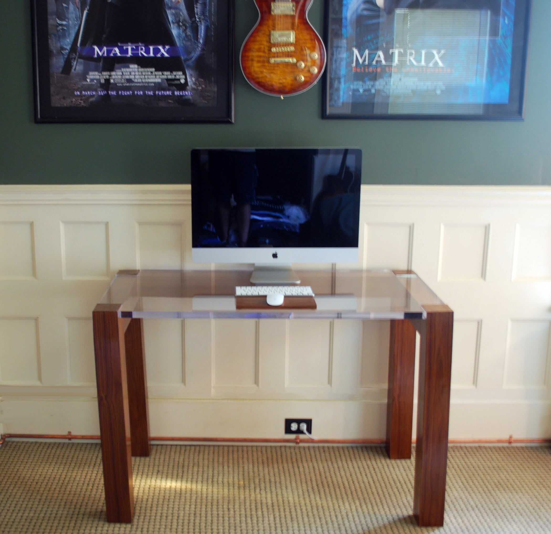 IMac Desk 9 Steps (with Pictures) Instructables