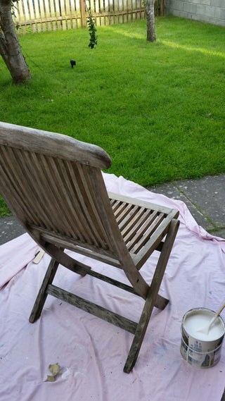 Upcycled Garden Furniture 4 Steps Instructables Upcycled Garden Furniture 4 Steps, How To Paint Old Wood Outdoor Furniture