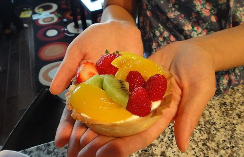DIY guide for Creamcheese Fruit Tart with step-by-step instructions