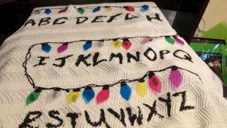 stranger things lights sweater