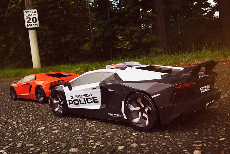 Lamborghini Aventador Paper Super Craft Instructables